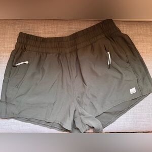 Vuori Olive Green Women's Shorts